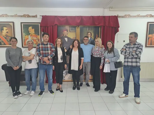Колеге из Историјског архива Сомбор са запосленима Архива